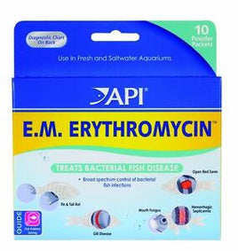 API EM Erythromycin Medication - 10ct Powder Packets