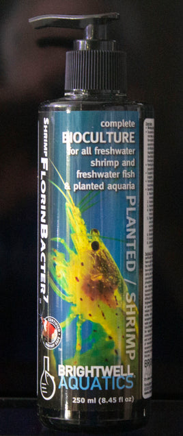 FlorinBacter7 Complete BioCulture for Freshwater Planted and Shrimp Aquaria 250 ML - Brightwell Aquatics