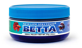 NLS Naturox Small Betta Formula 0.5 to 0.75mm Semi-Floating Pellet Food (25g) - New Life Spectrum