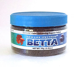 NLS Naturox Regular Betta Formula 1 to 1.5mm Semi-Floating Pellet Food (70g) - New Life Spectrum