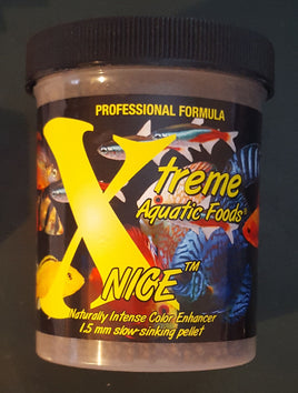 Extreme Aquatic Foods - Nice -Naturally Intense Color Enhancer - 1.5mm slow sinking pellets