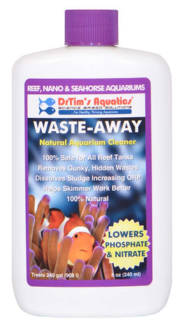 Waste-Away Sludge Busting Bacteria Supplement 8oz - Reef Pure - Dr. Tim`s Aquatics